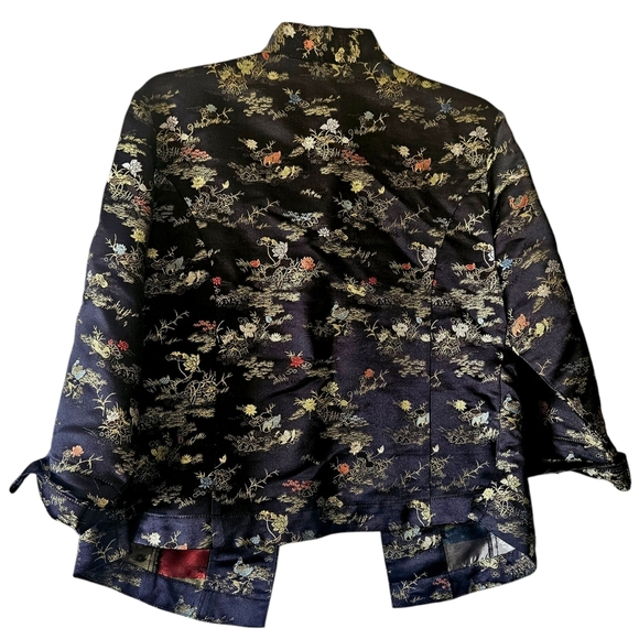 Pearl River Embroidered Blazer Jacket Women - Picture 2 of 5